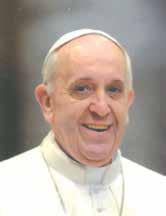 Le pape François.