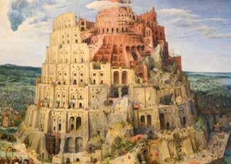 L’humanité se trouve face au choix entre une nouvelle tour de Babel et une civilisation de l’amour. Peinture de Peter Bruegel l’Ancien, 1563.